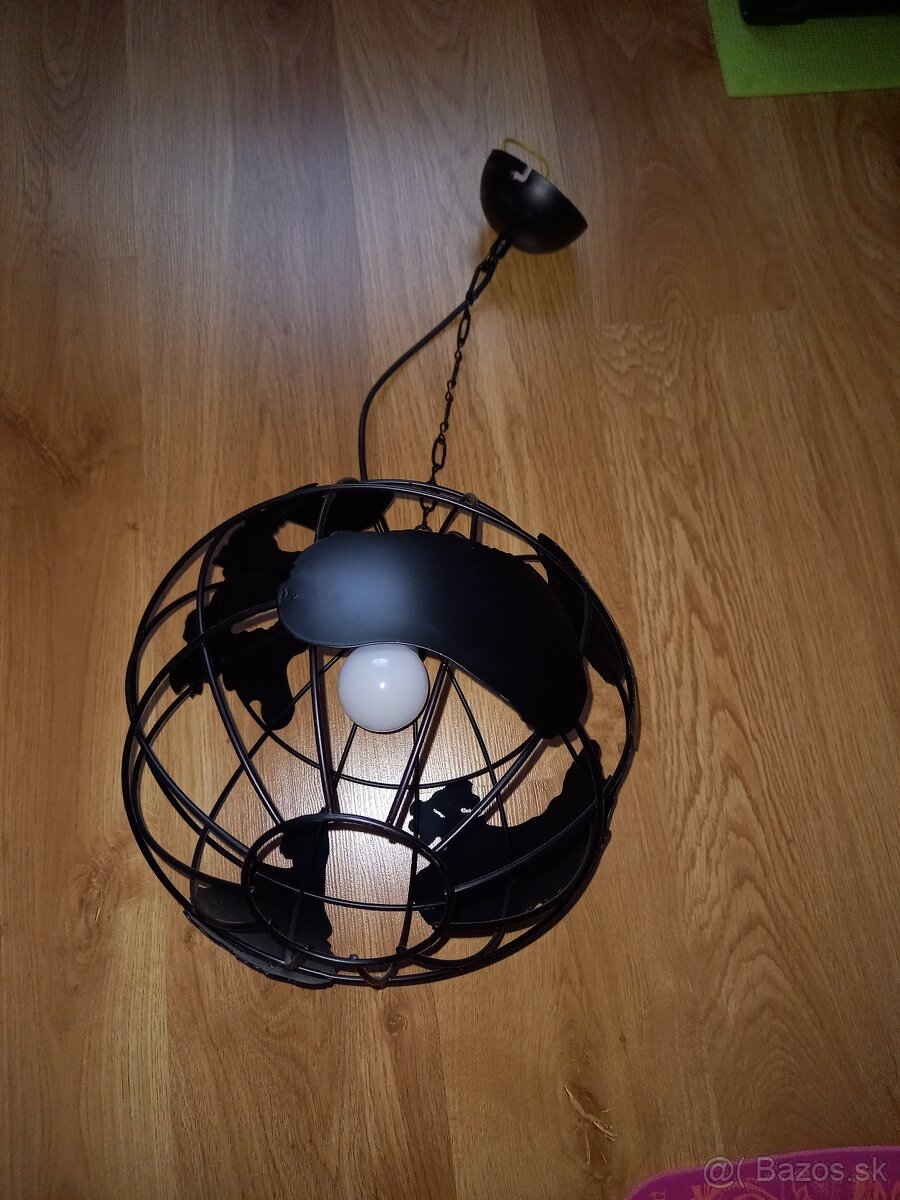 Svietidlo, luster zemeguľa - 2