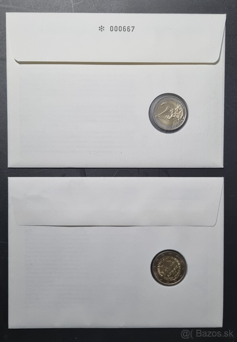 2011 2012 numizmaticka obalka Vysehrad, 10 rokov eura - 2