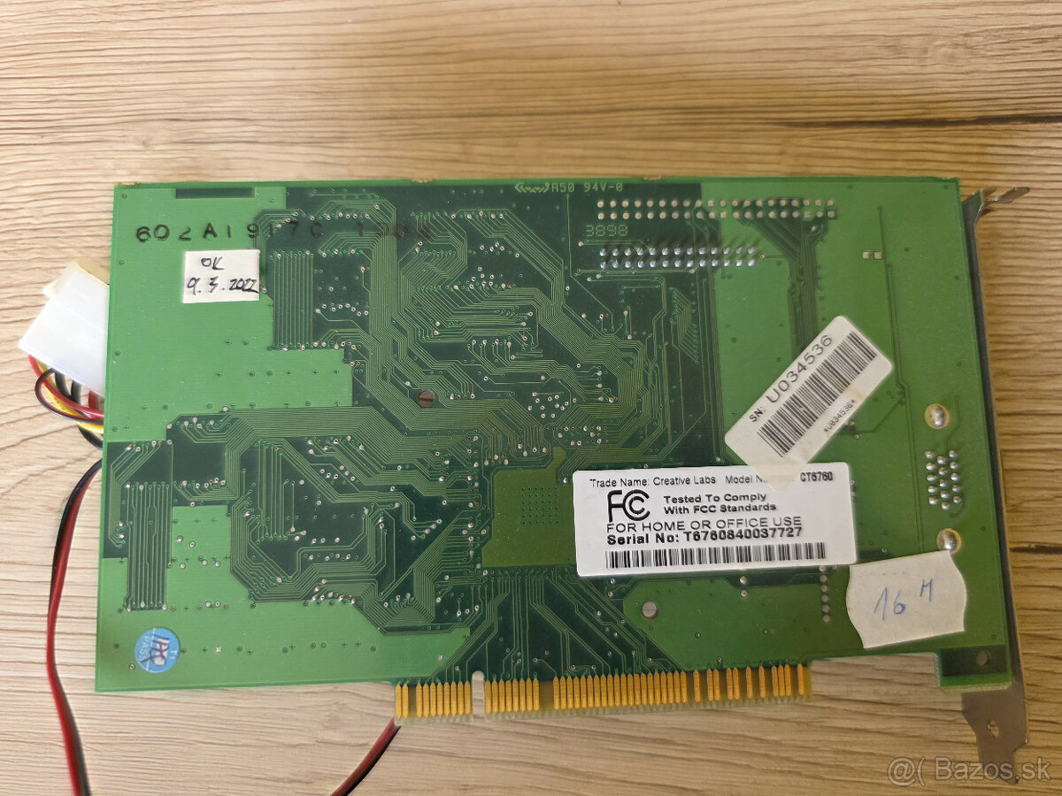 Voodoo Banshee PCI 16MB - nefunkcna - 2