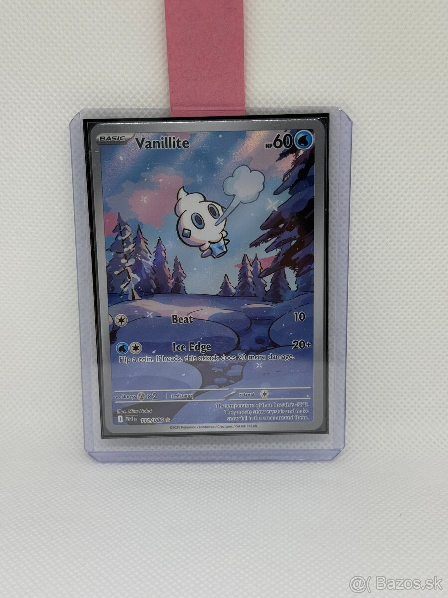 Pokémon karta Vanillite 111/086 – NM – ORIGINÁL - 2