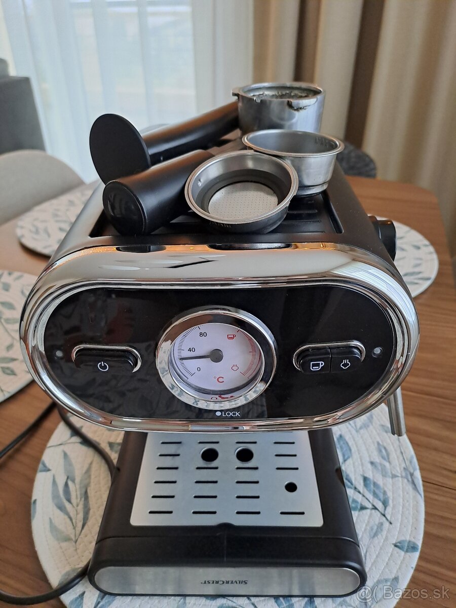 Pákový kávovar Silvercrest s napeňovačom mlieka - 2