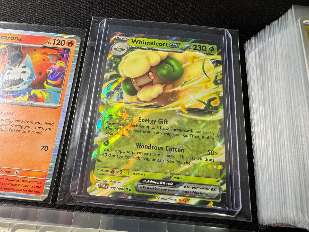 Pokemón MEGA balík (K): 100ks kariet v obaloch s EX + darček - 2