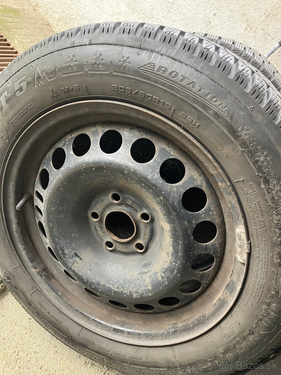 Zimna Sada R16 Opel Astra 205/60/16 Dunlop/Matador - 2