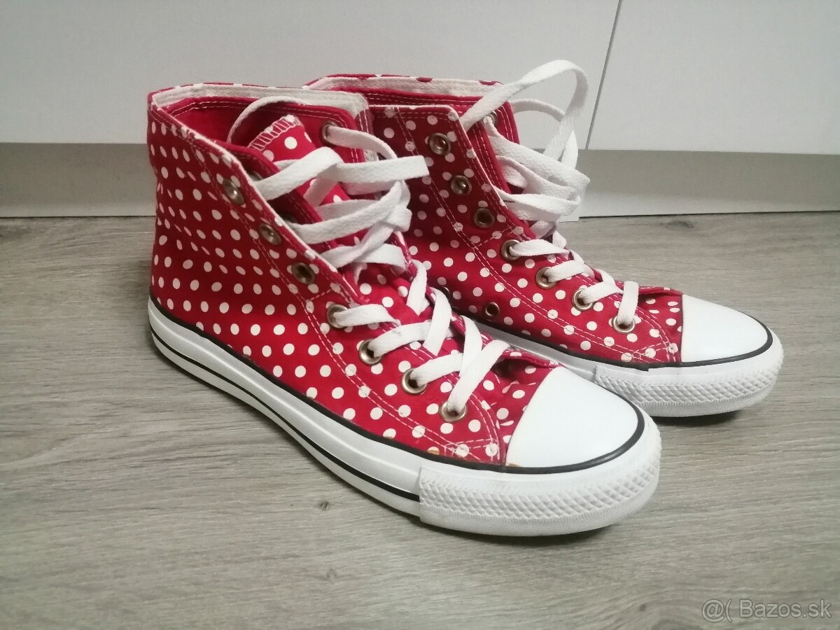 Converse bodkované - 2