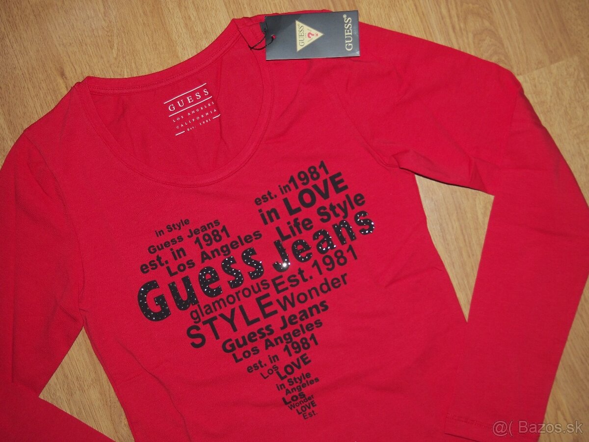 Guess dámske tričko červene - 2