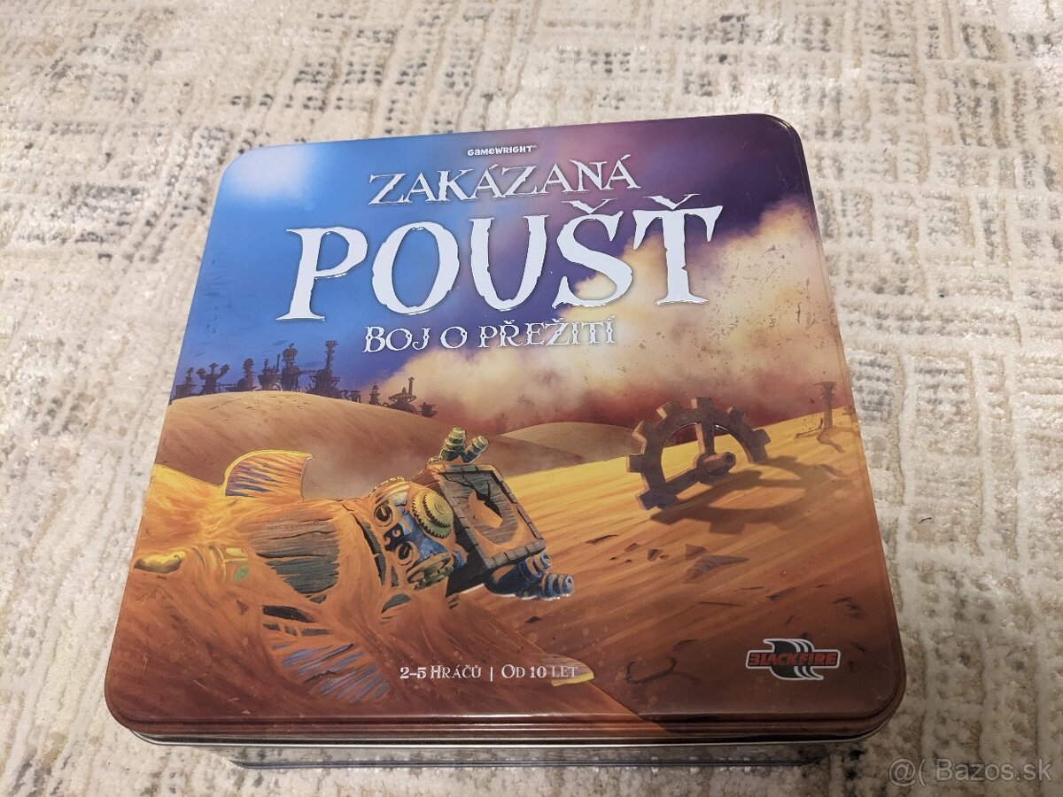 Zakázaná poušť - spoločenská hra - 2