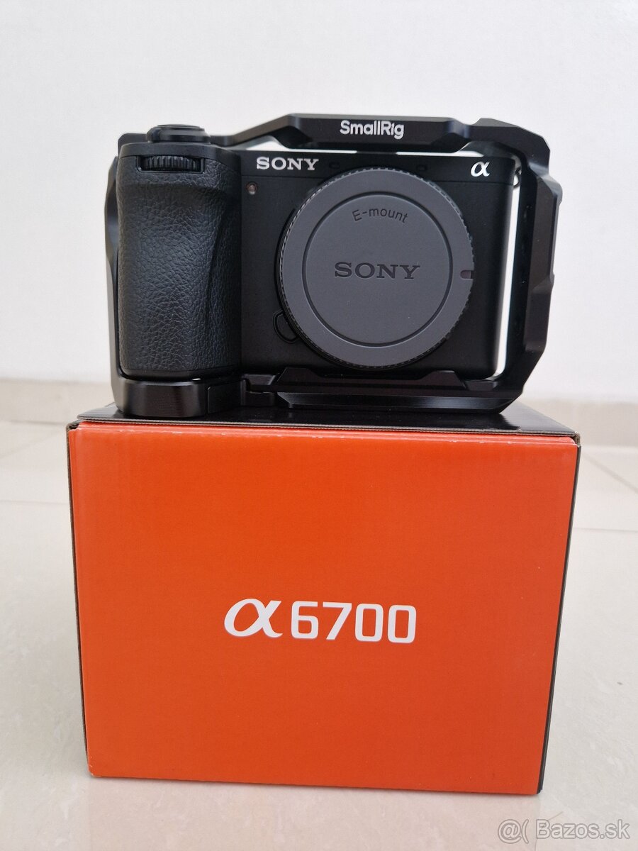 Sony a6700+príslušenstvo - 2