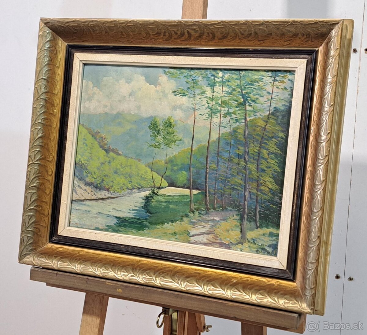 Olejomaľba-Potok. - 2