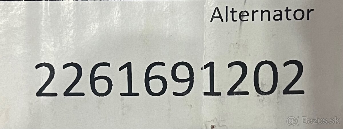 Predám alternátor Hyudai / KIA - 120A - 2