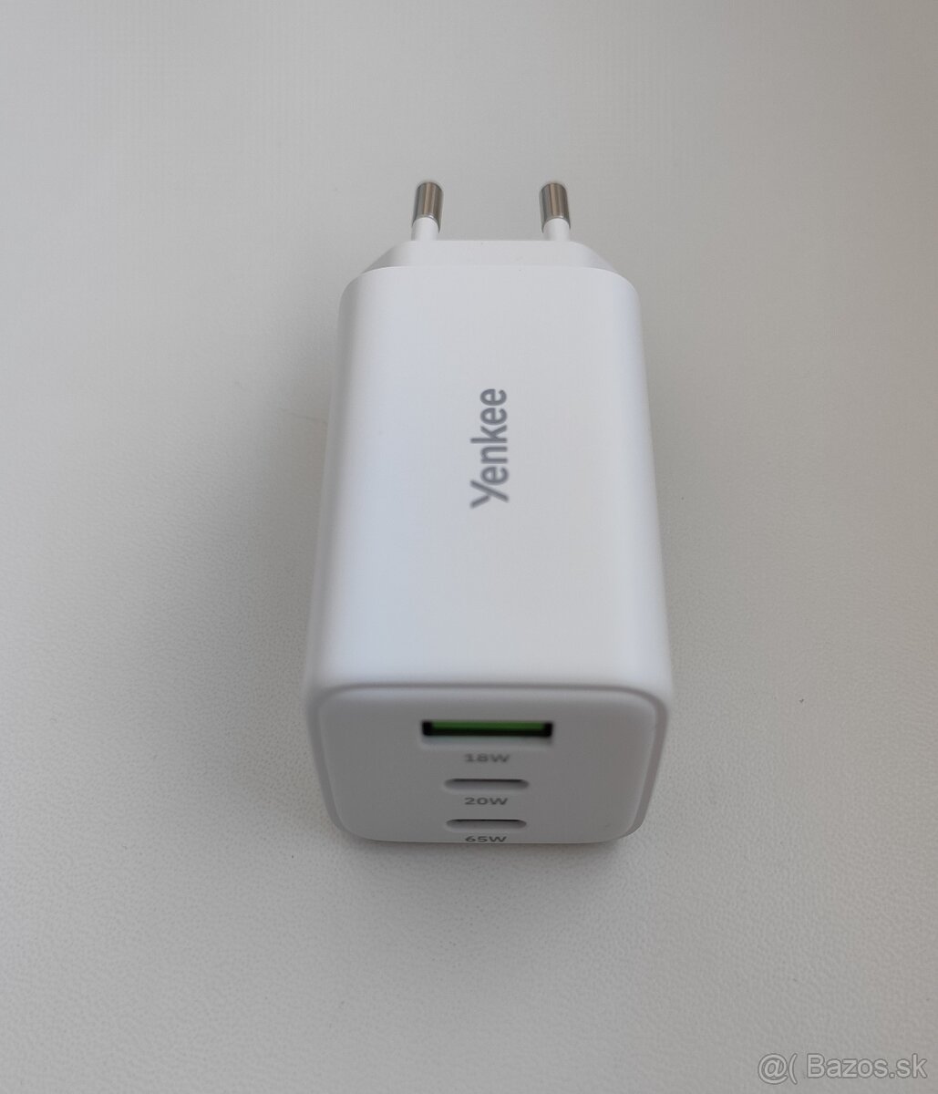 Predám nabíjačku Yenkee 65W - 2