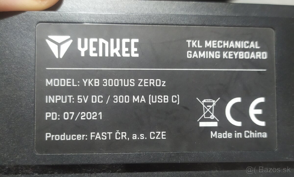 Predam hernú klávesnicu značky YENKEE - 2