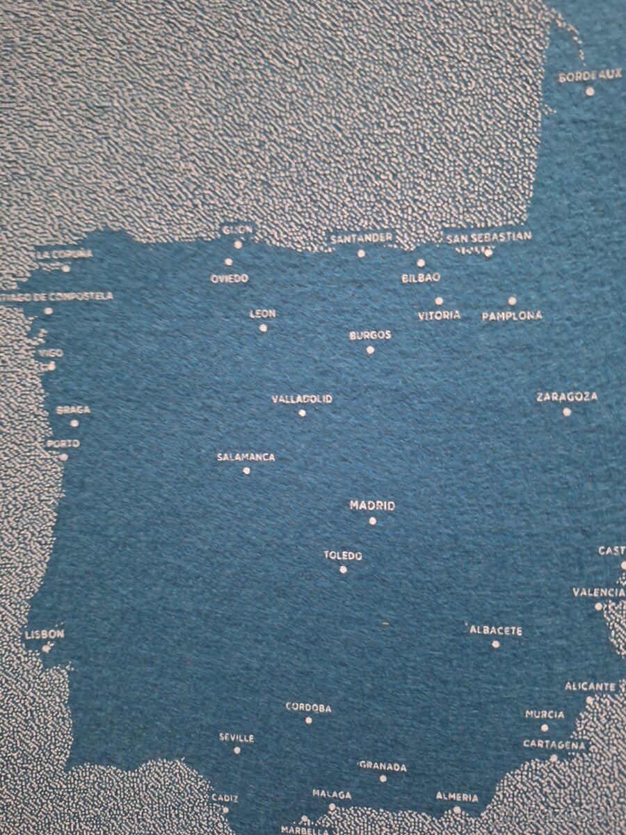 Cestovateľská mapa - 2