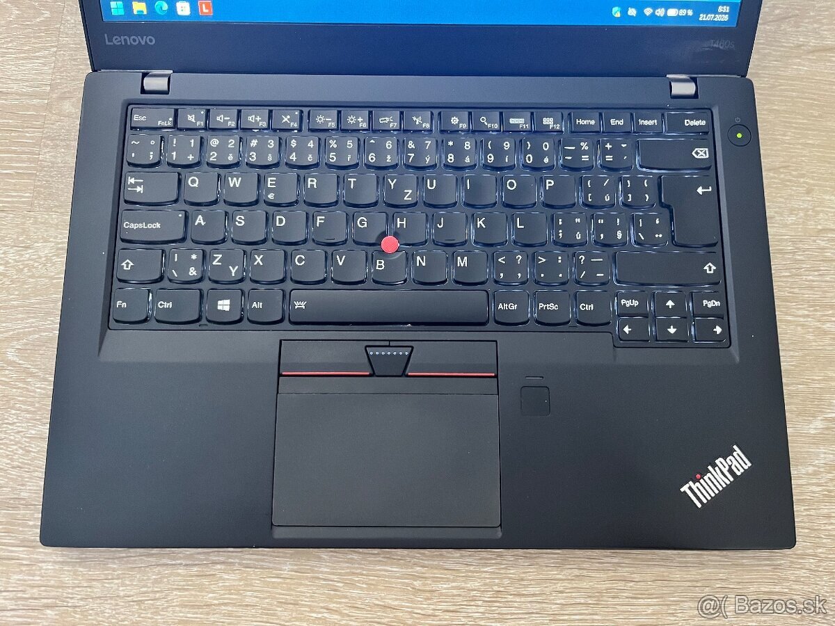 Predám Lenovo Thinkpad T460S - 2