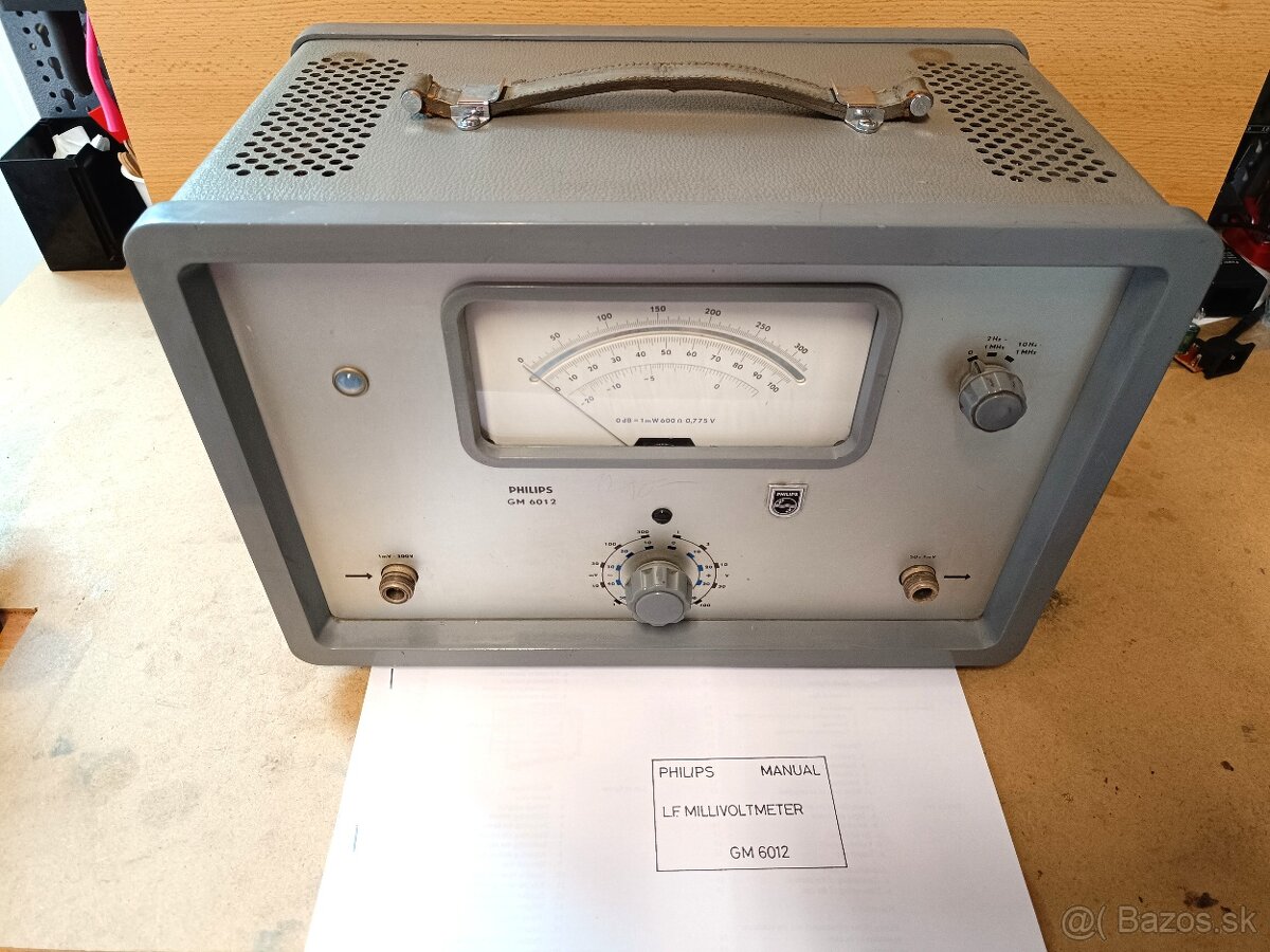 NF voltmeter PHILIPS GM 6012 - 2
