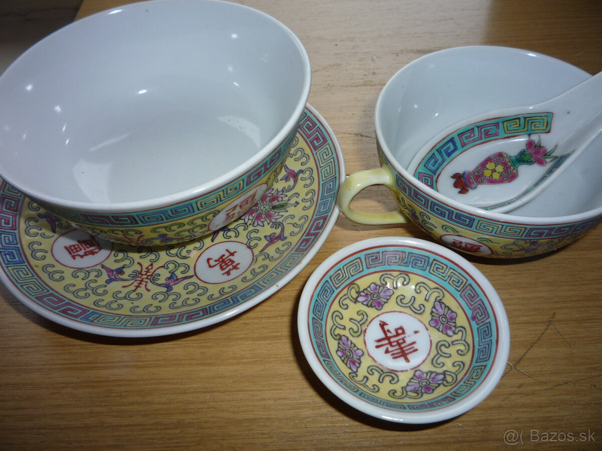 Sada ČÍNSKEHO PORCELÁNU - 2