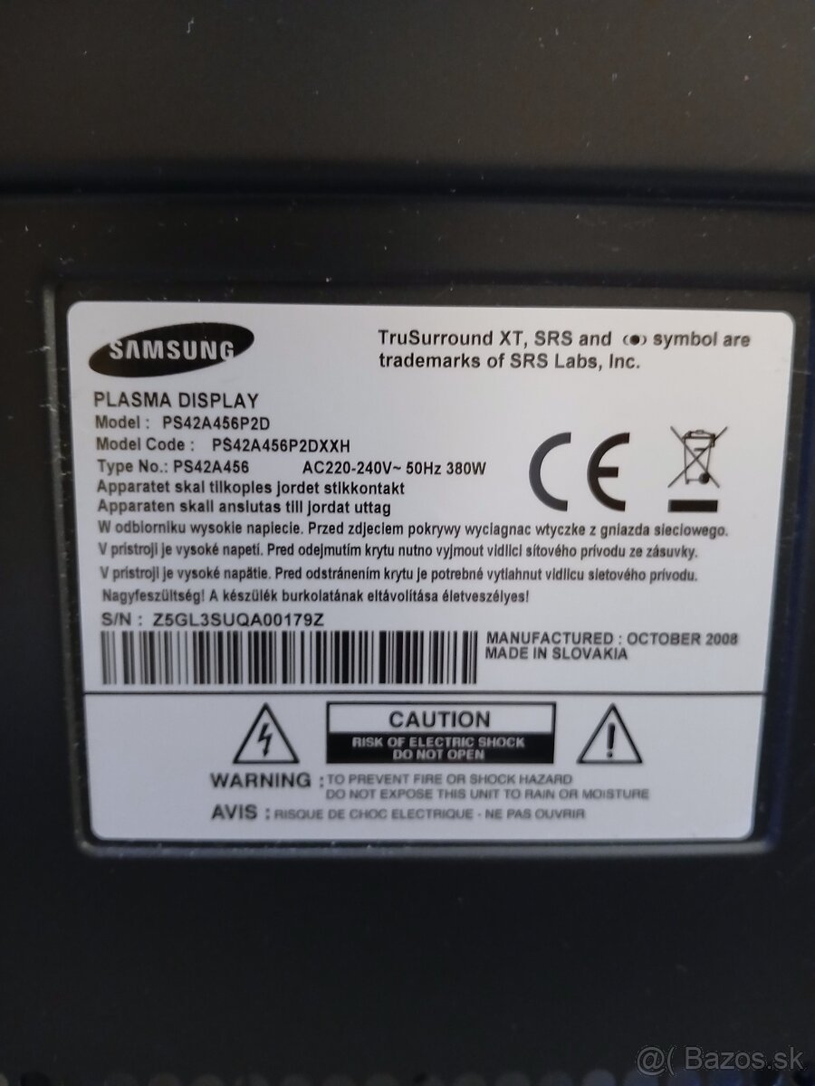 Samsung televízor - 2
