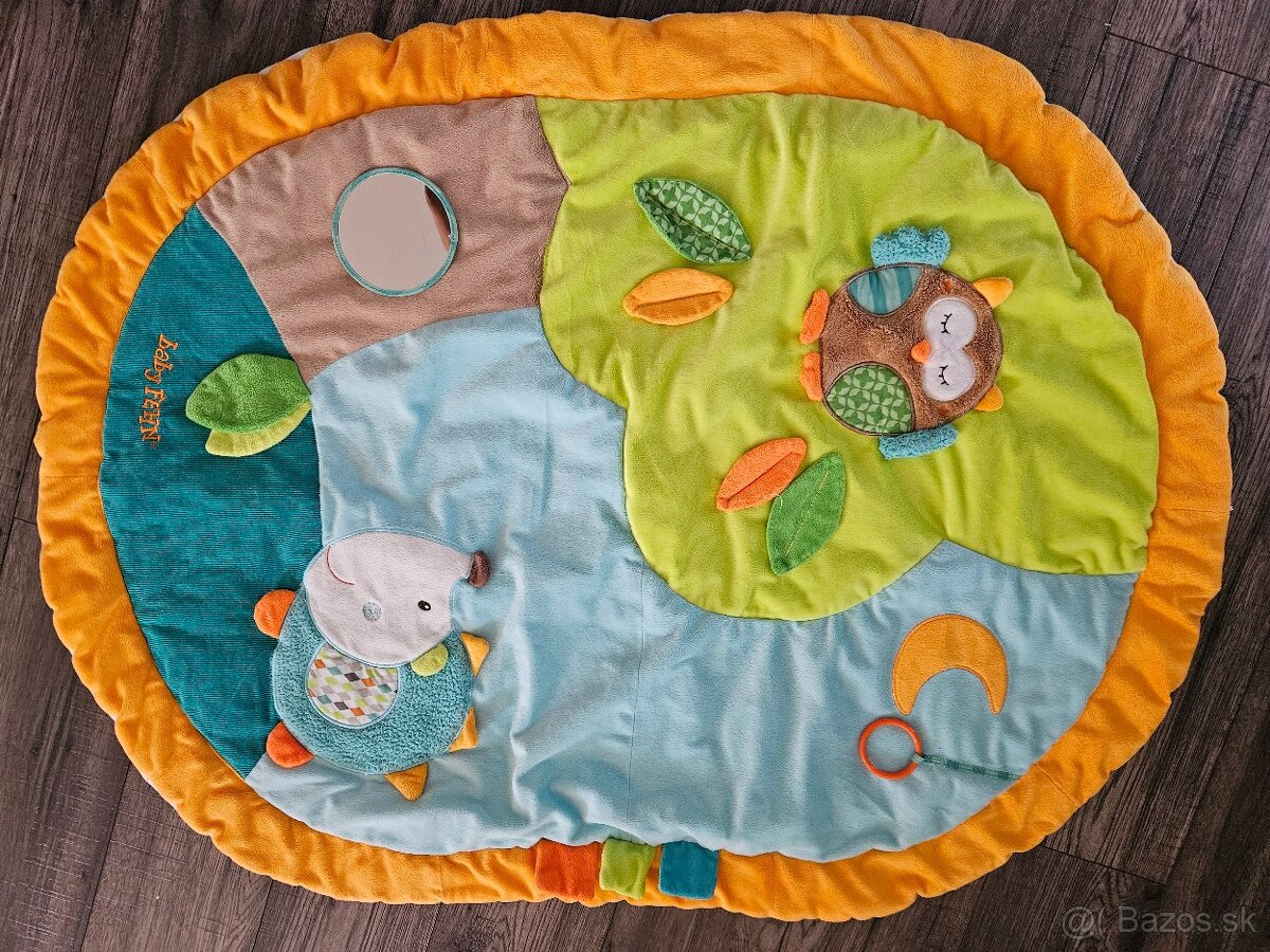 Baby Fehn podložka s hrazdičkou Forest 105x80 - 2