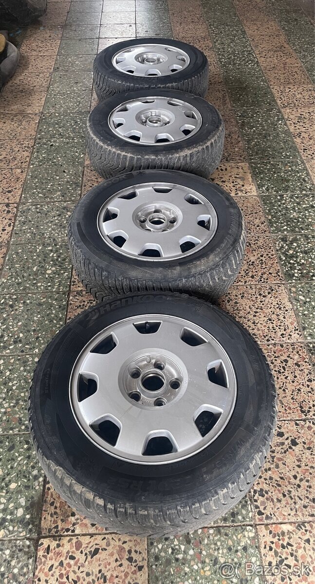 Predam Elektrony 5x112 r15 na pneu 195/65r15 HANKOOK - 2