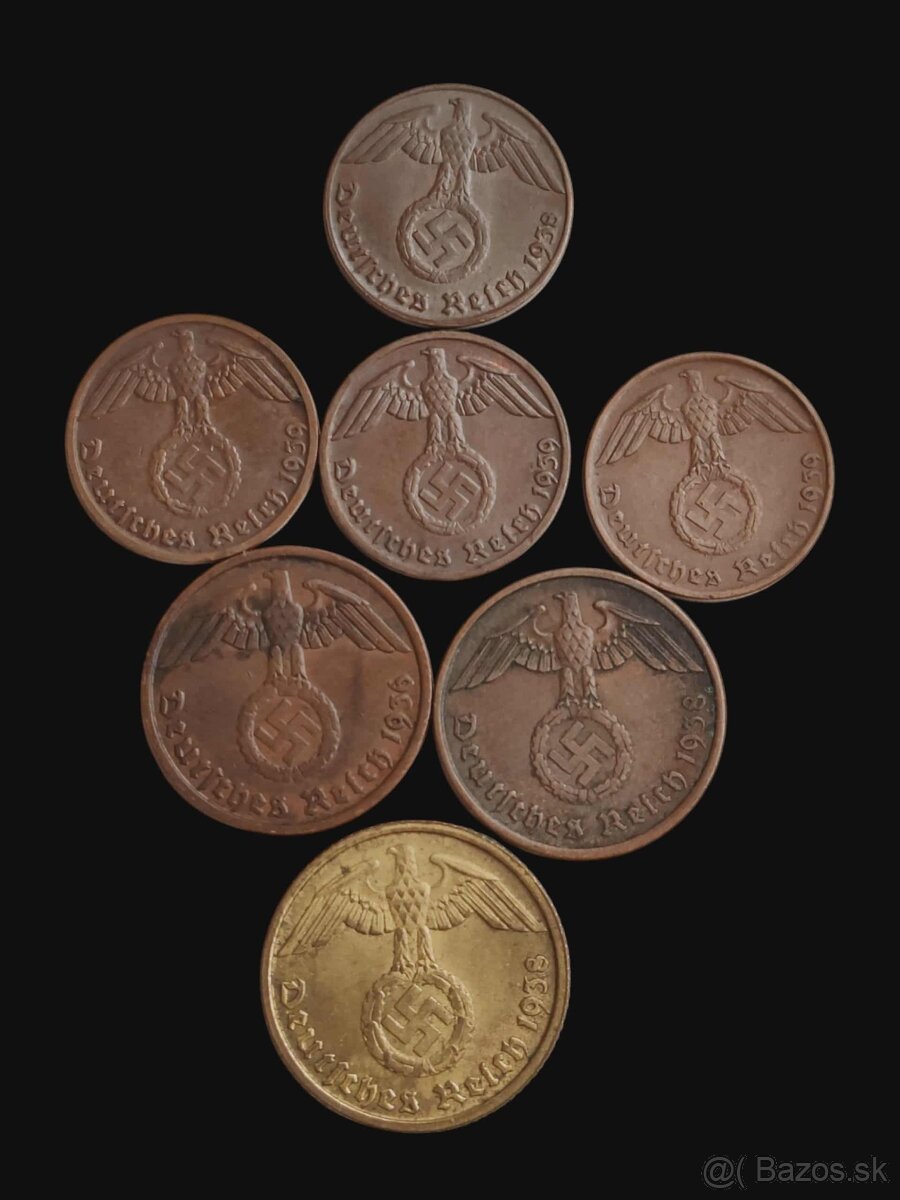 Drobné obehové mince Nemecka - 2