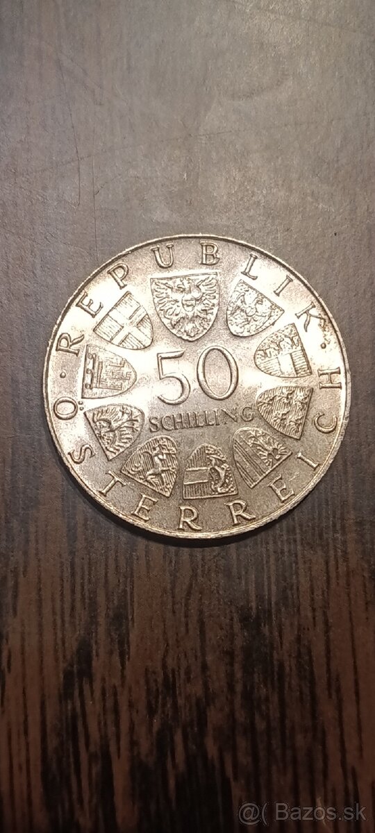 3 x 50 Schiling Pamätné mince - 2