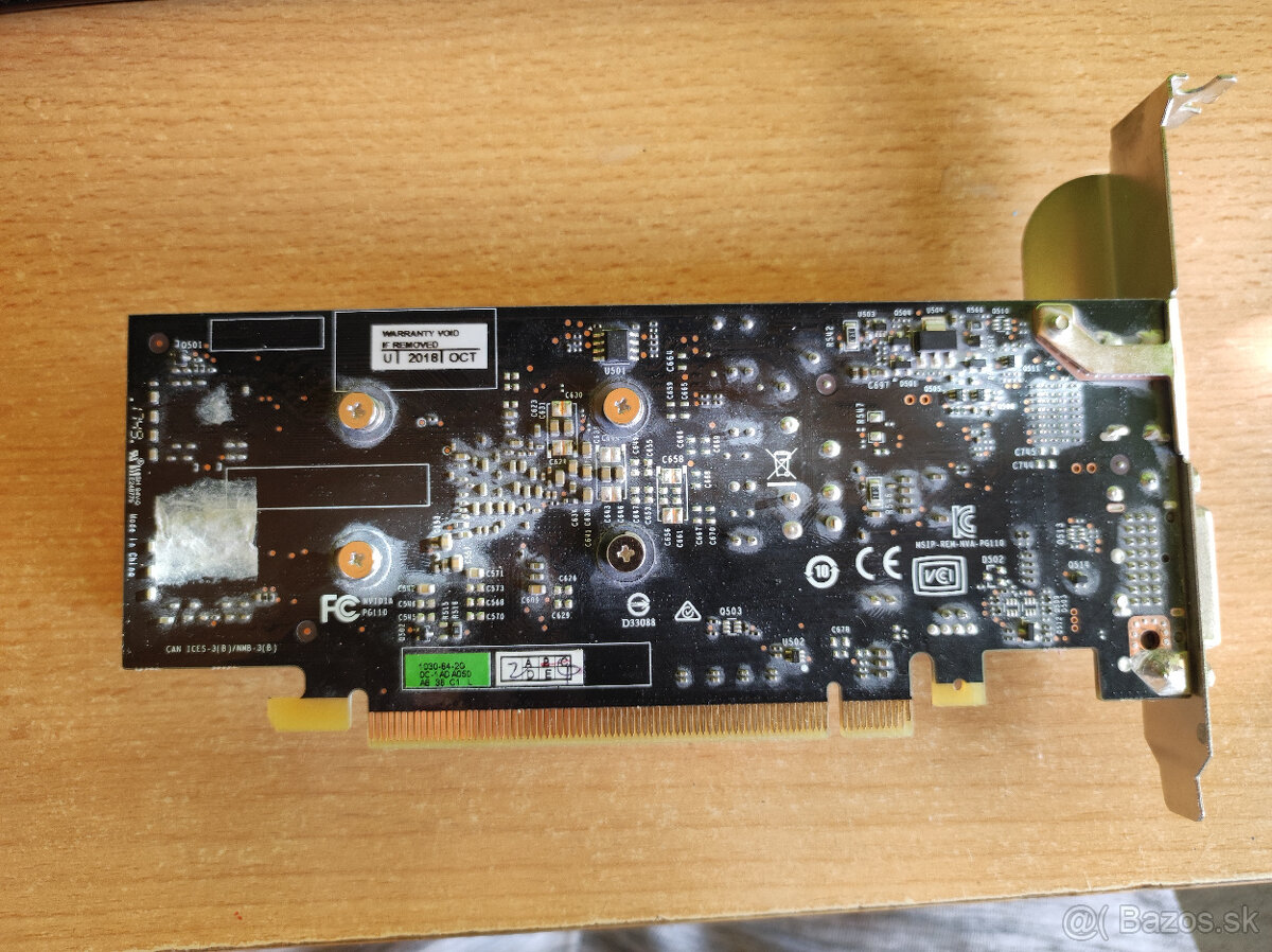 INNO3D GeForce GT 1030 2GB GDDR5 - 2