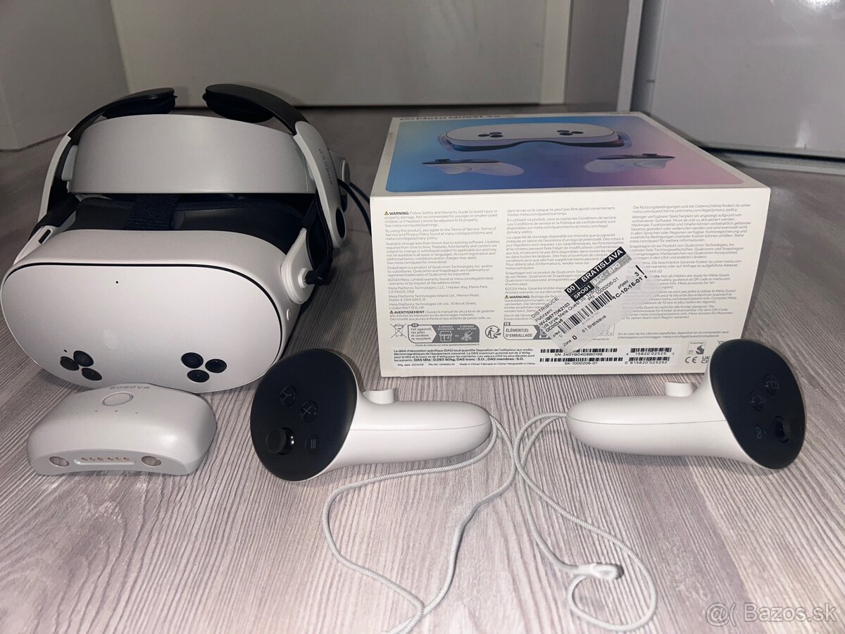 Meta quest 3s 128GB + BOBOVR M3 Batery Strap a batéria - 2
