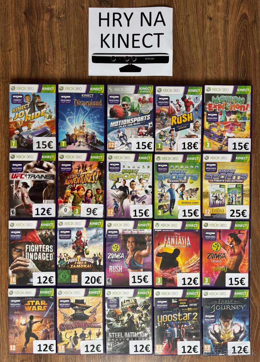 HRY na XBOX 360 (4+1 alebo 6+2 ZDARMA) - 2