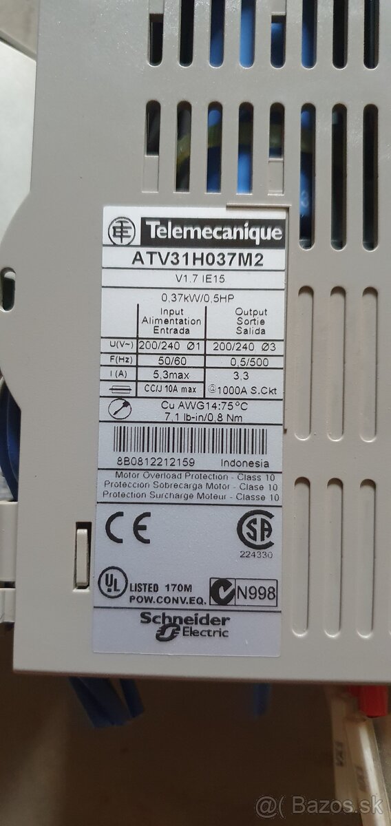 Frekvenčný menič altivar 31 - 2