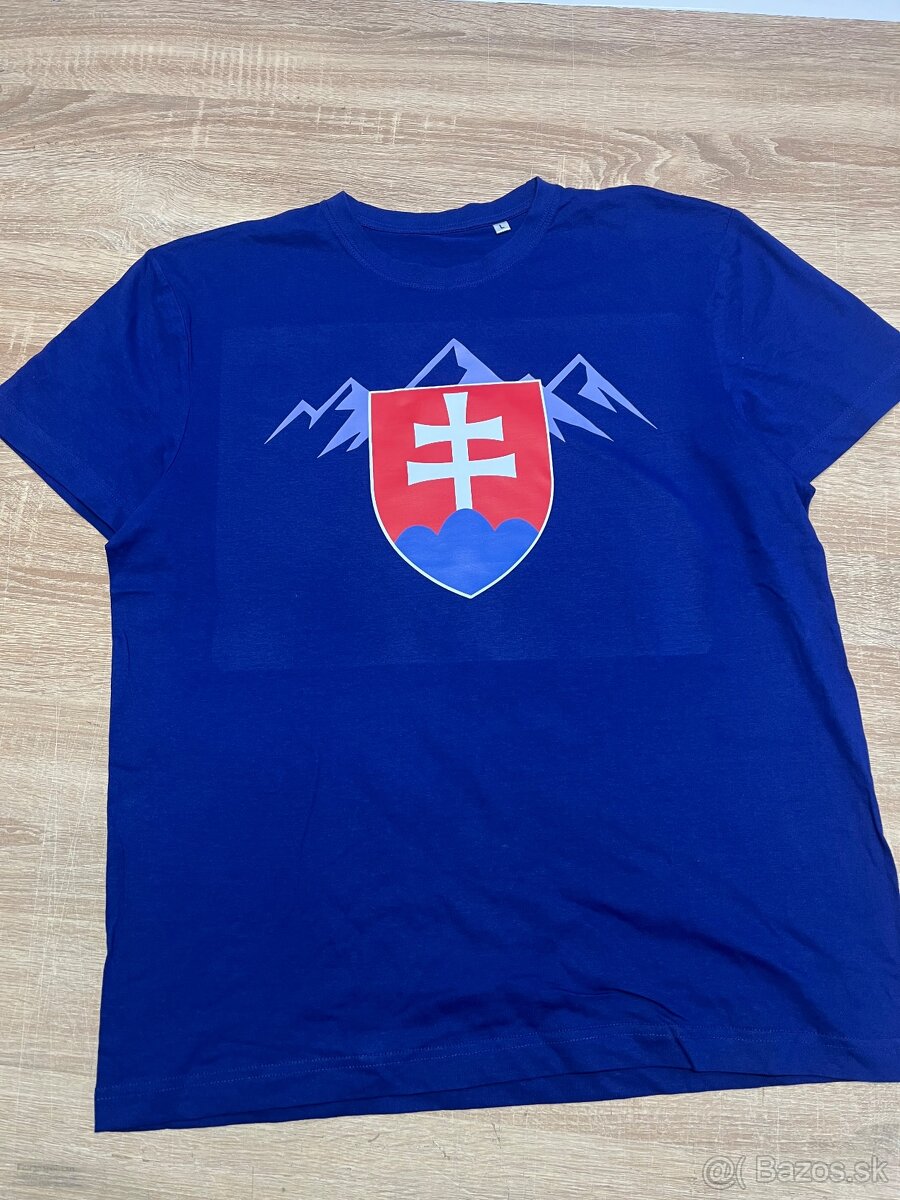 Tričko Slovensko Hokej ZOH 2026 s menom a číslom - AJ DETSKÉ - 2