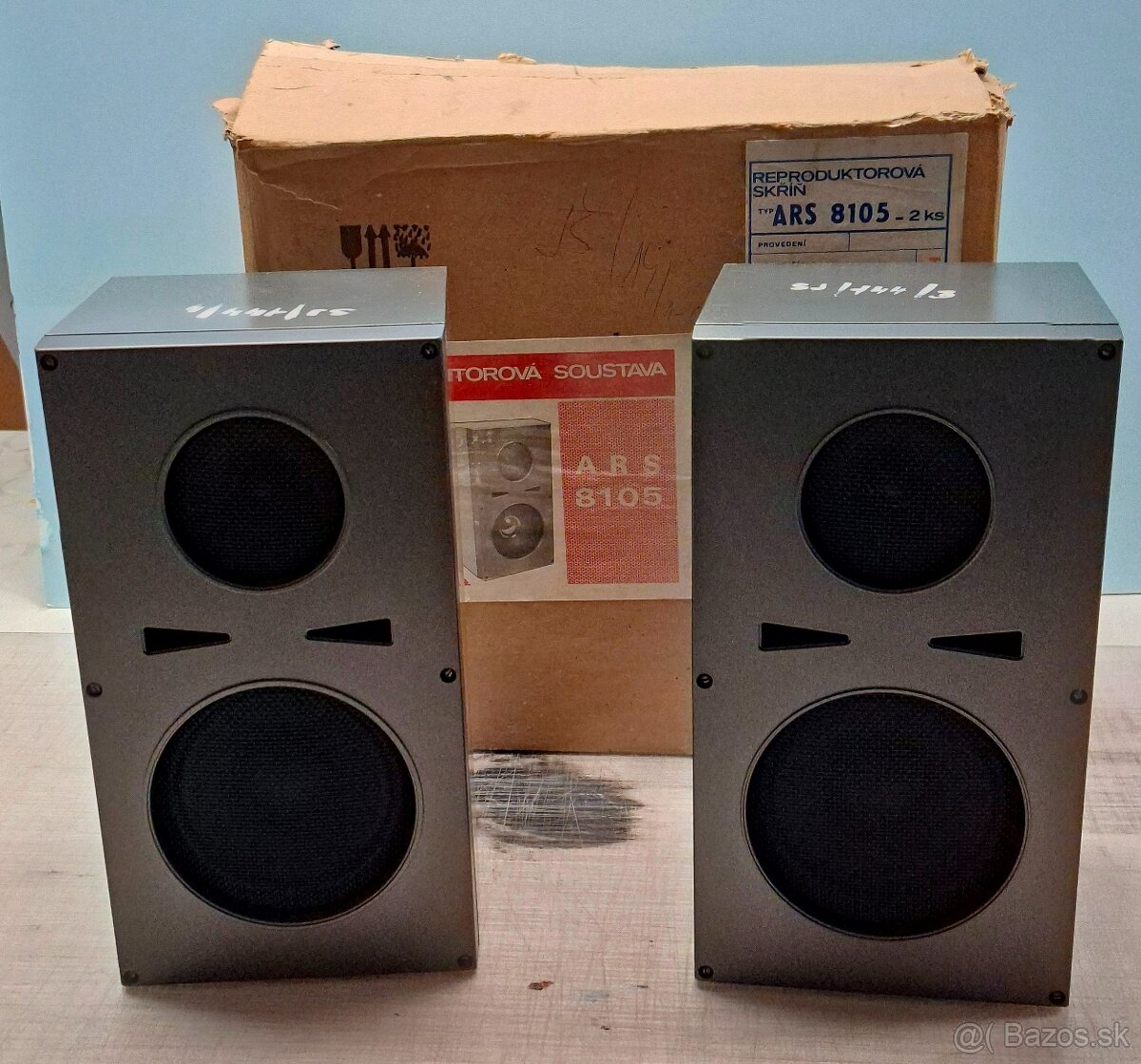 Predam repro Tesla ARS 8105, 4Ohm + orig.krabica - 2