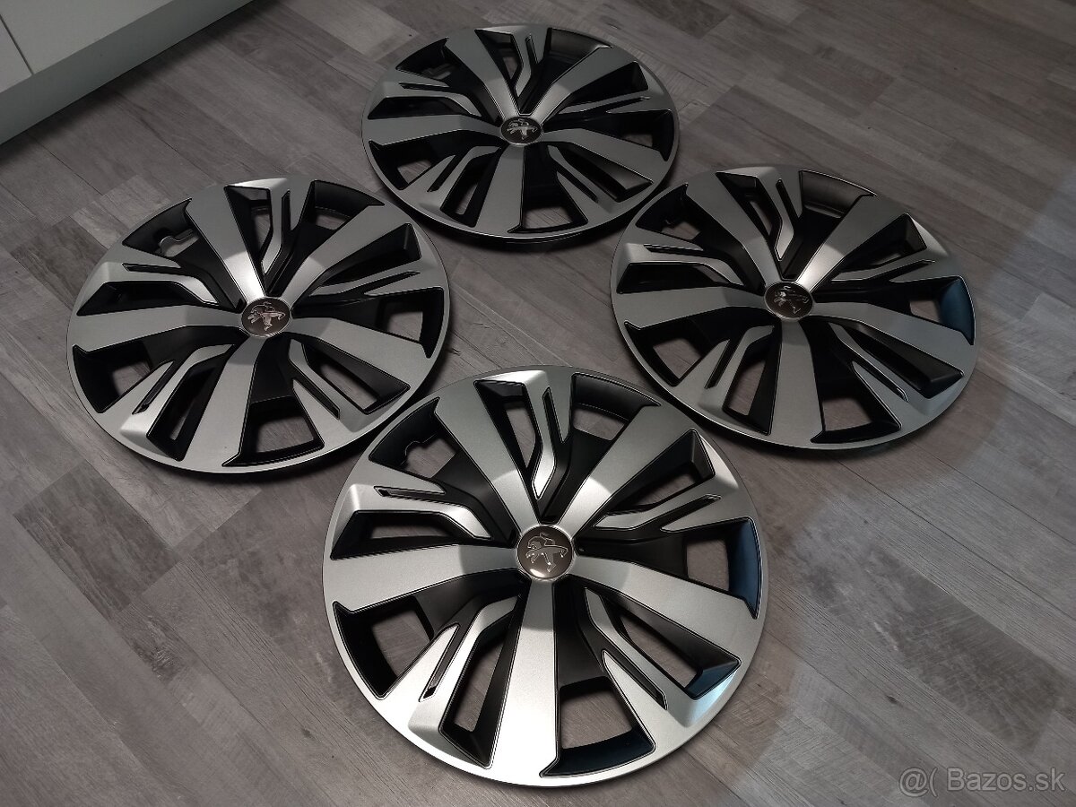 Puklice Peugeot, Sada Č.28, Nové - 2