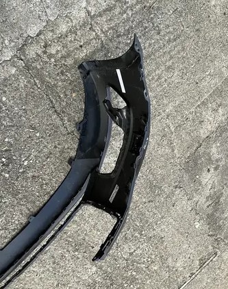 predni naraznik audi a6 c8 cerny - 2