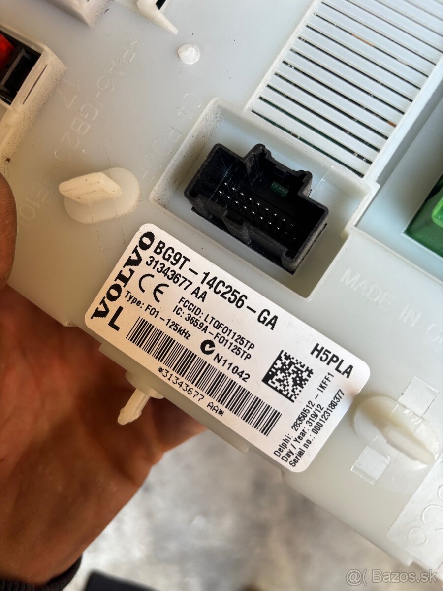 Komfortná jednotka Volvo v60 s60 - 2