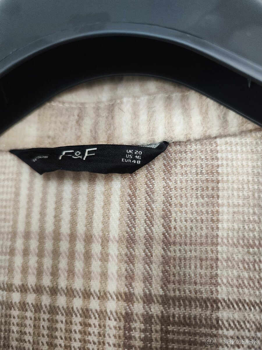 Košeľová bunda veľ 44/46 - 2