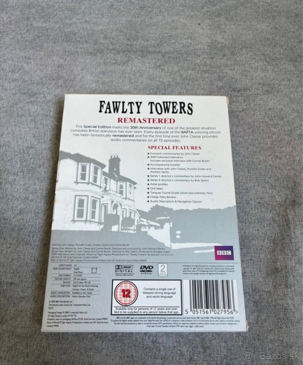 Fawlty Towers – Complete Collection Remastered DVD - 2