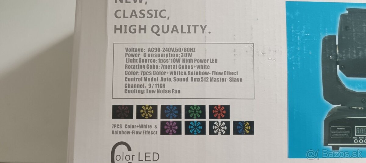 Otočné hlavice s výkonom 30W - 2