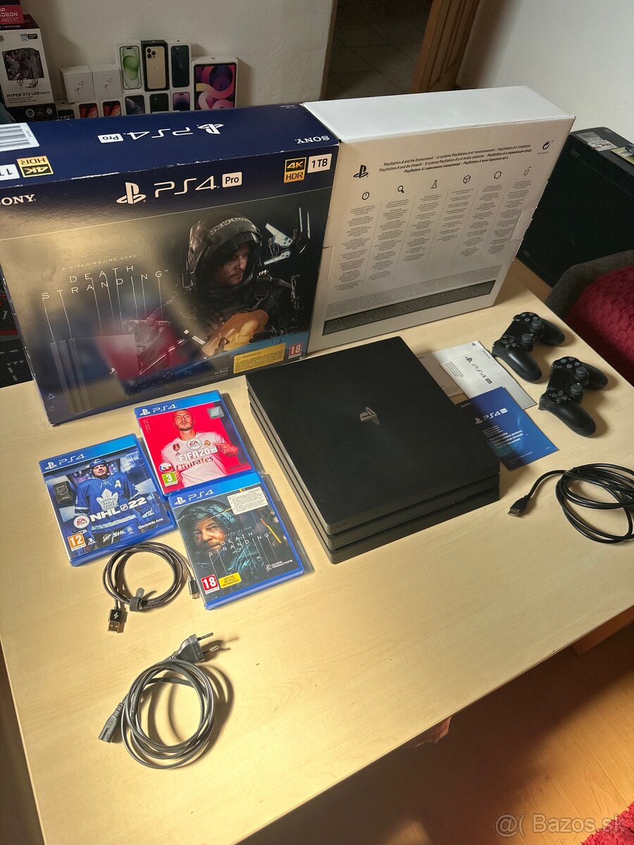 PS4 pro 1TB najnovší Goldhen - 2