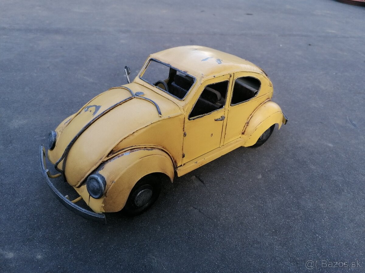 Predám starožitné plechové auto VW Beetle - 2