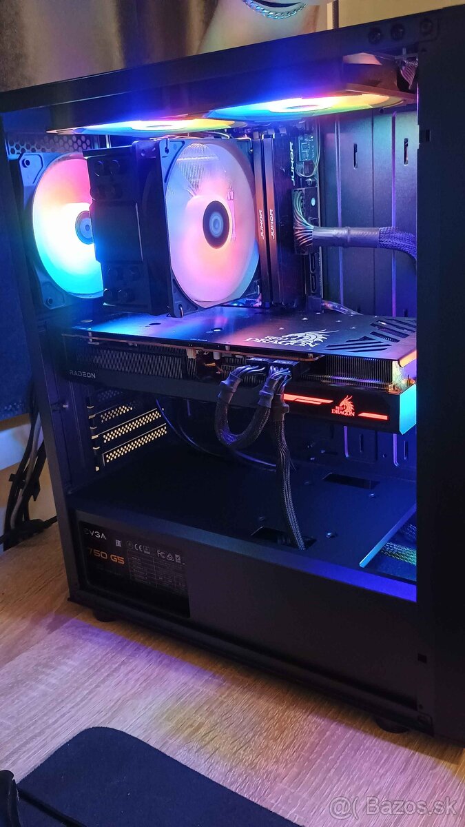 Herný PC RX 6800XT, Ryzen 5 7500F, 32GB RAM - 2