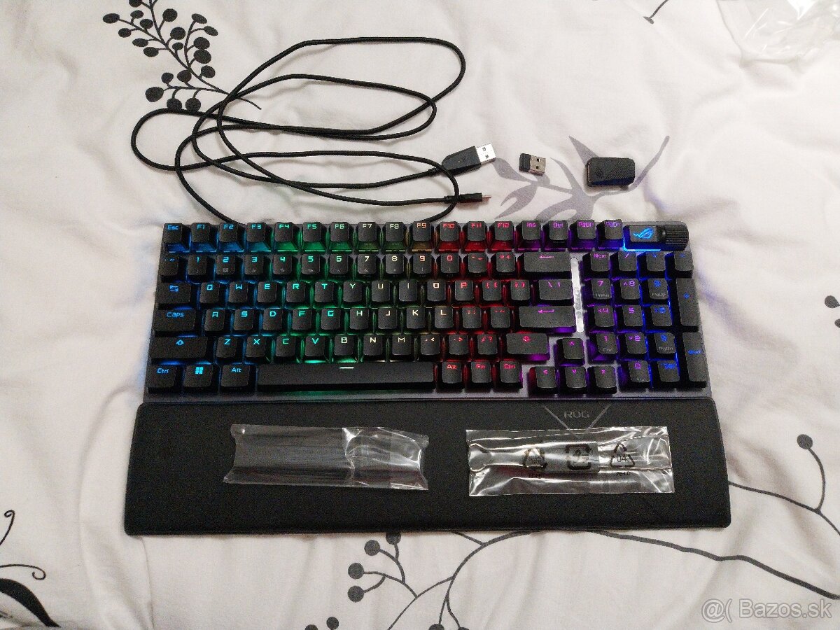 ASUS ROG STRIX SCOPE II 96 WIRELESS (ROG SNOW / PBT ) - 2