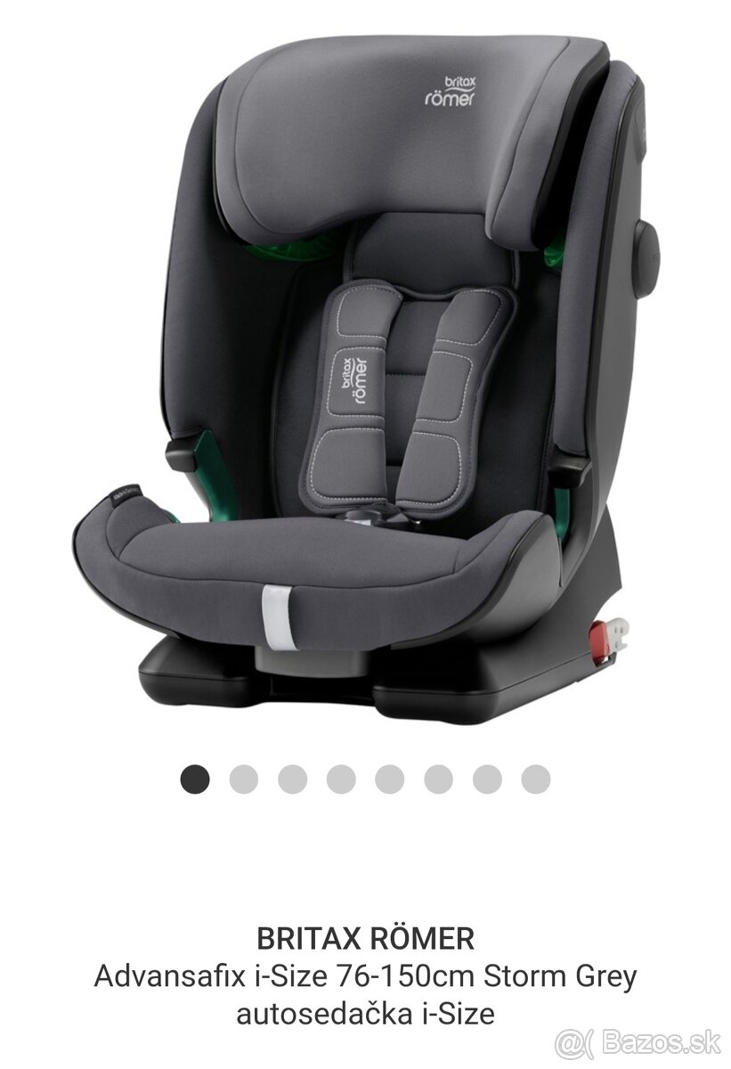 Autosedačka Britax Römer Advansafix i-Size 76-150cm - 2