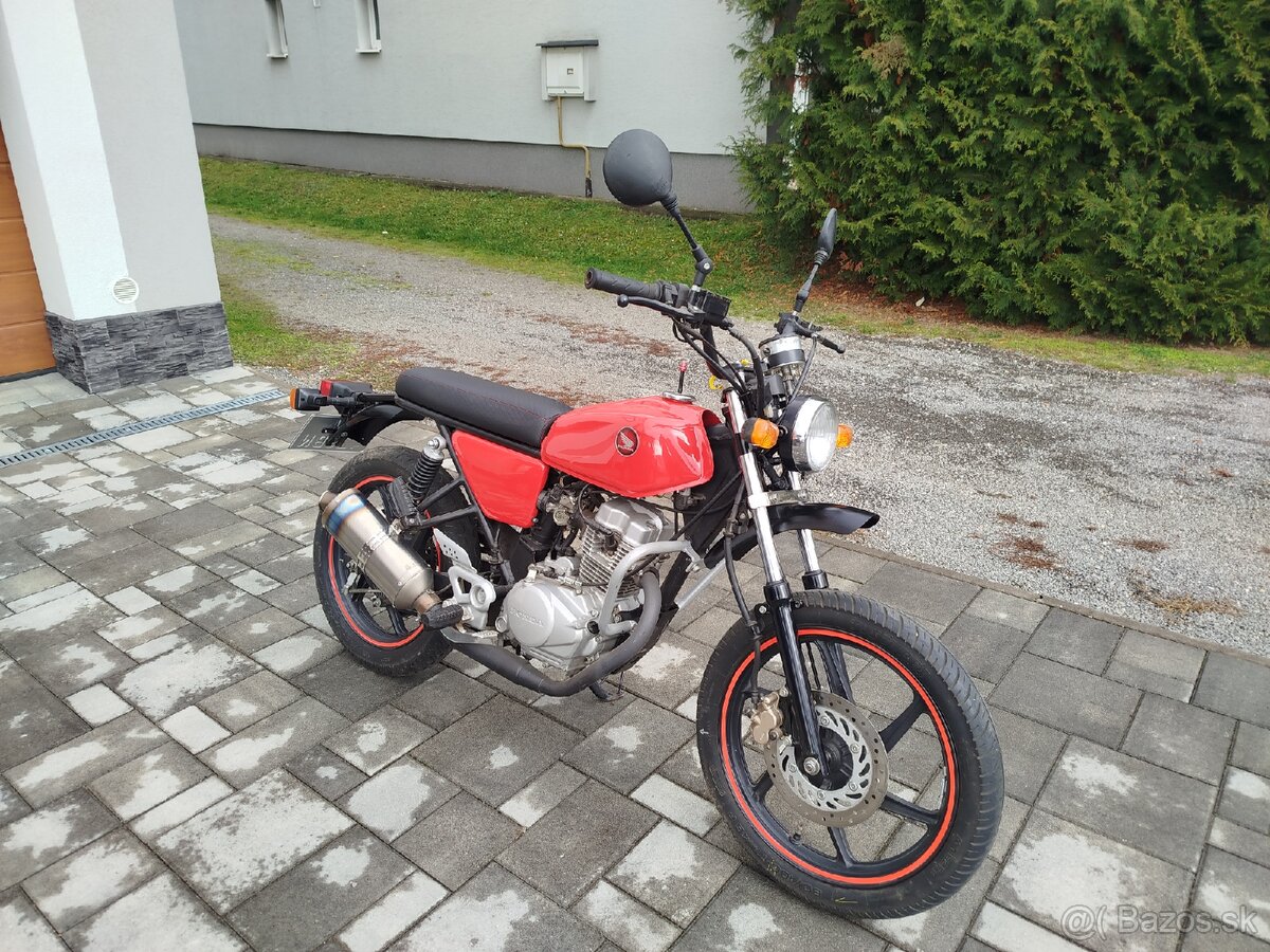 Honda CBF 125 s TP+ŠPZ-scrambler - 2