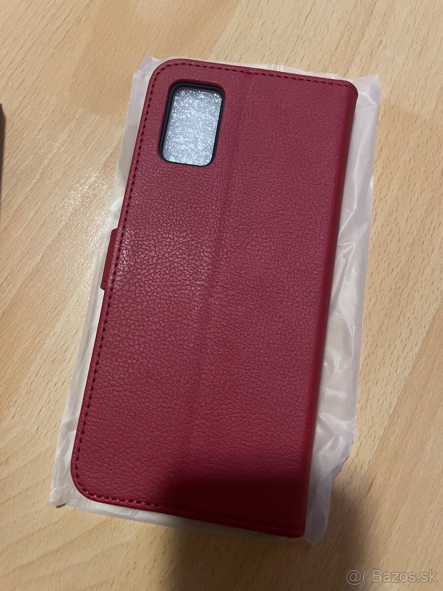 Nové kožené púzdro/kryt na Samsung Galaxy A02s - 2