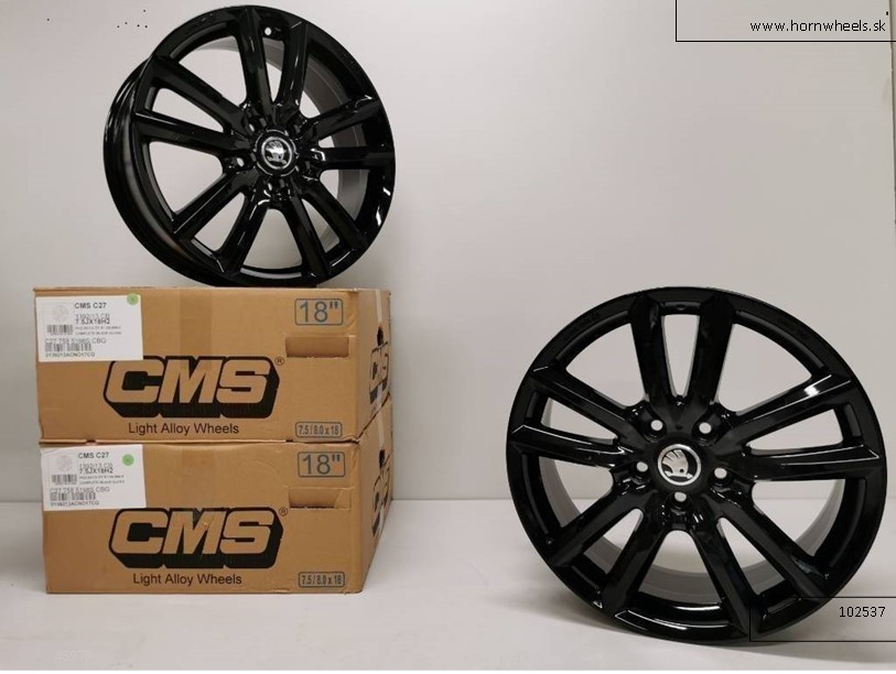 Škoda Octavia, Superb alu disky R18 5x112 ET51 7,5 1238 - 2