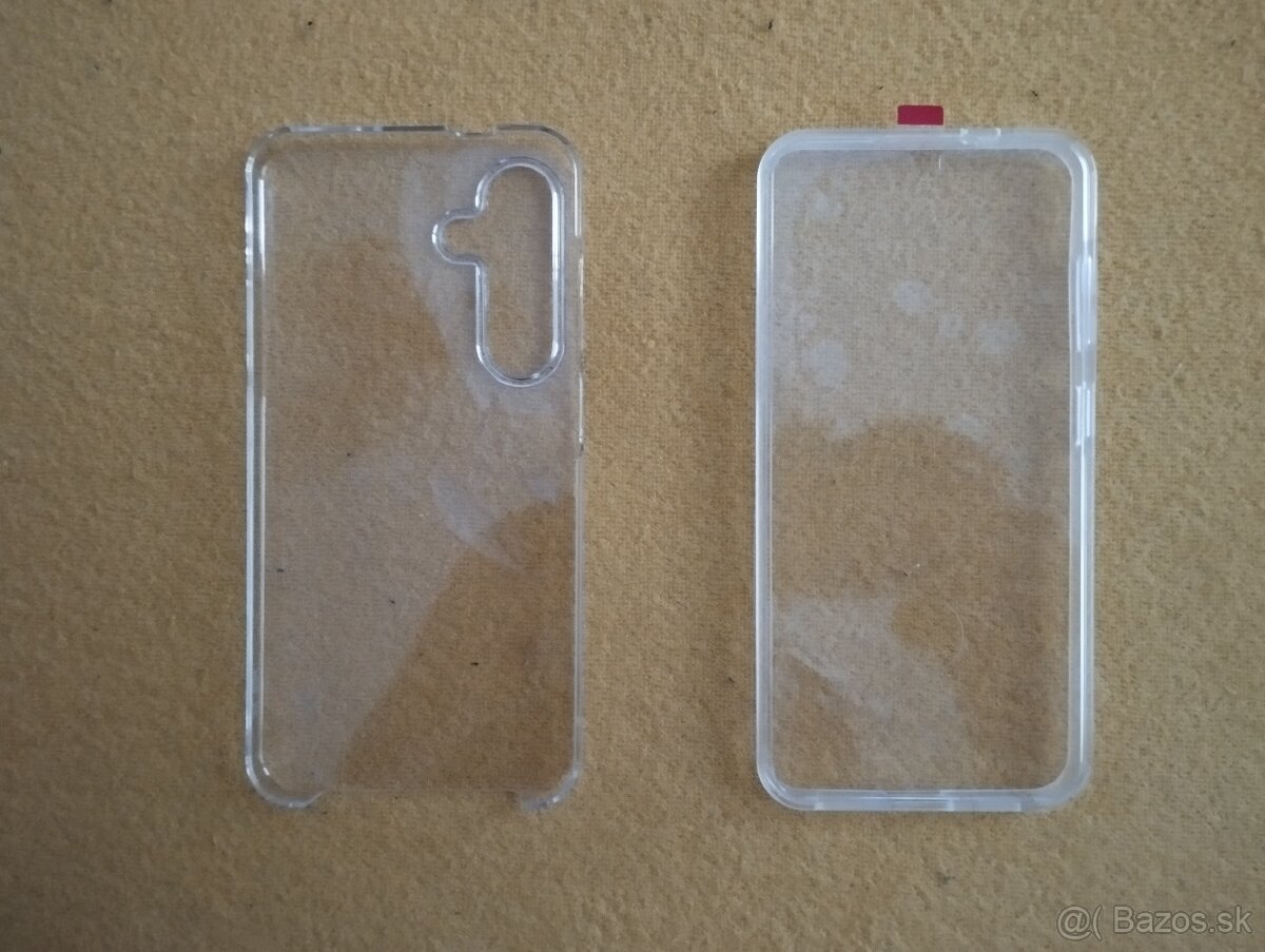 Priehľadný obojstranný kryt na Samsung Galaxy S24 - 2