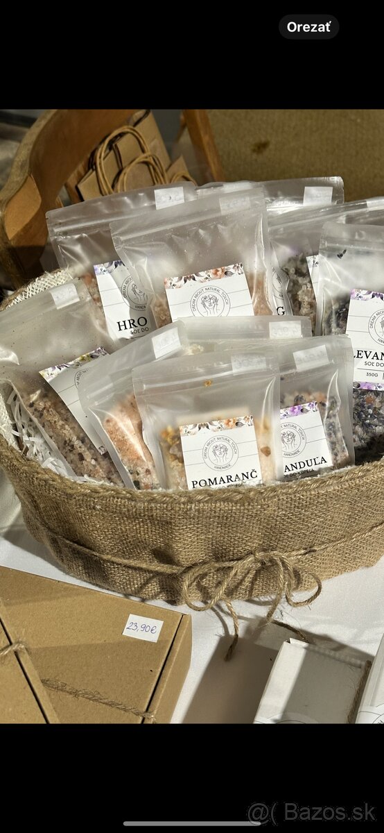 Handmade soľ do kúpeľa 350g - levanduľa - 2