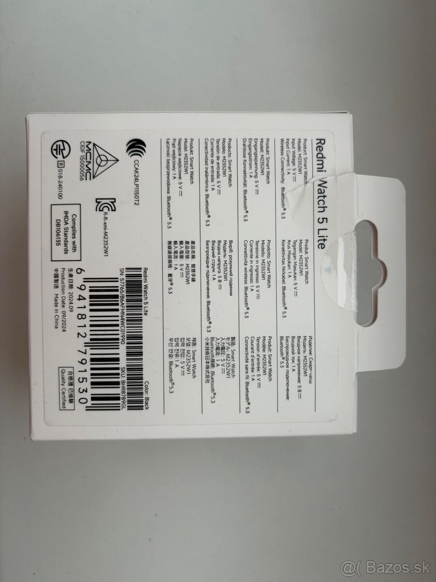 Smart hodinky REDMI 5 Lite - 2