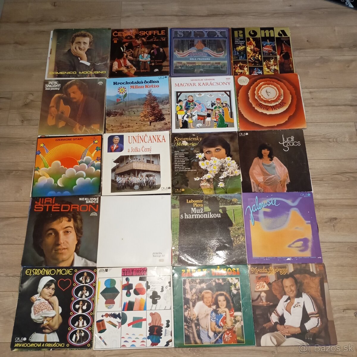 LP platne 44 kusov - 2