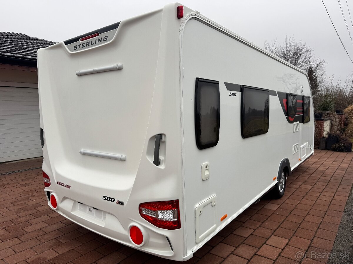 🔱 LUXUSNÍ ANGLICKÝ KARAVAN – SWIFT STERLING ECCLES 580 ALDE - 2