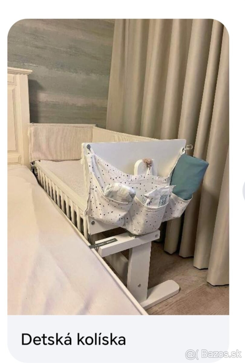 Predám postieľku ale aj kolískou - 2